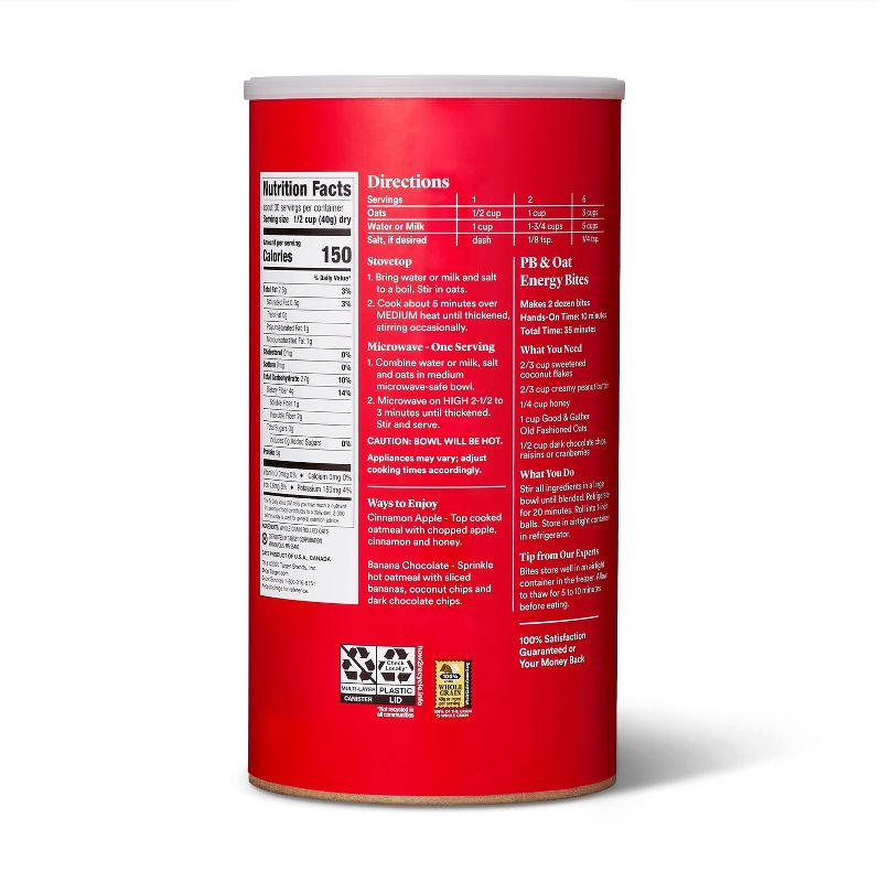 Old Fashioned Oats - 42oz - Good & Gather™