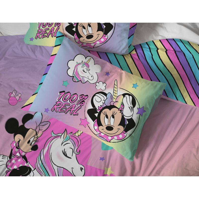 Full Minnie Mouse Unicorn Dreams Bed in a Bag