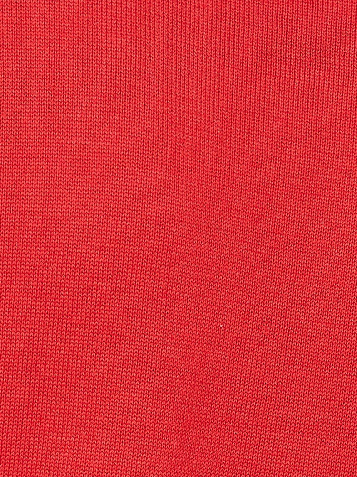 Ginger by Lifestyle Red Cotton Printed Sweater