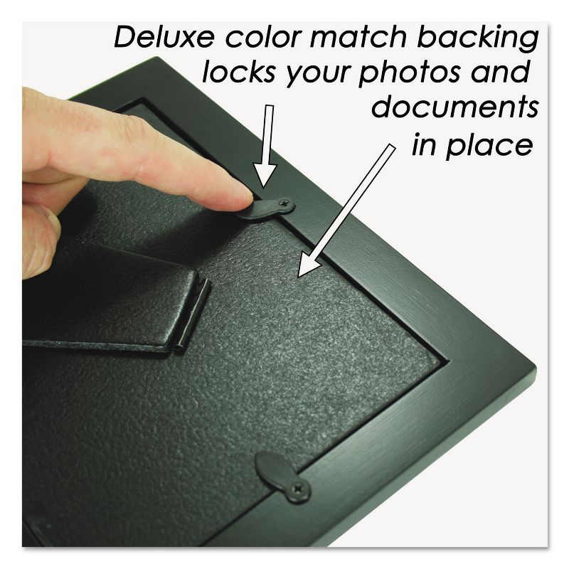 Nudell Bamboo Frame 5 x 7 Black 14157