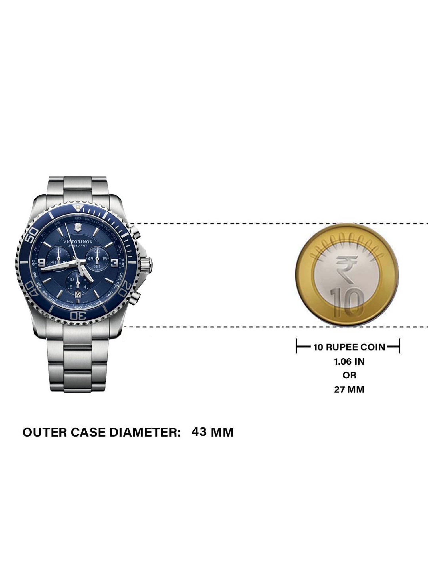 VICTORINOX V241689 Maverick Analog Watch for Men