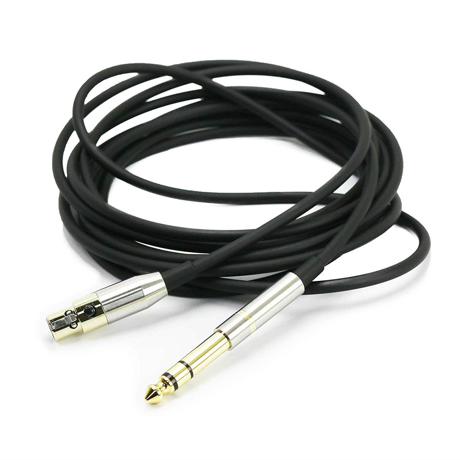 NewFantasia Replacement Audio Upgrade Cable Compatible with AKG K240, K240S, K240MK II, Q701, K702, K141, K171, K181, K271s, K271 MKII, M220, Pioneer HDJ-2000 Headphones 3meters/9.9feet