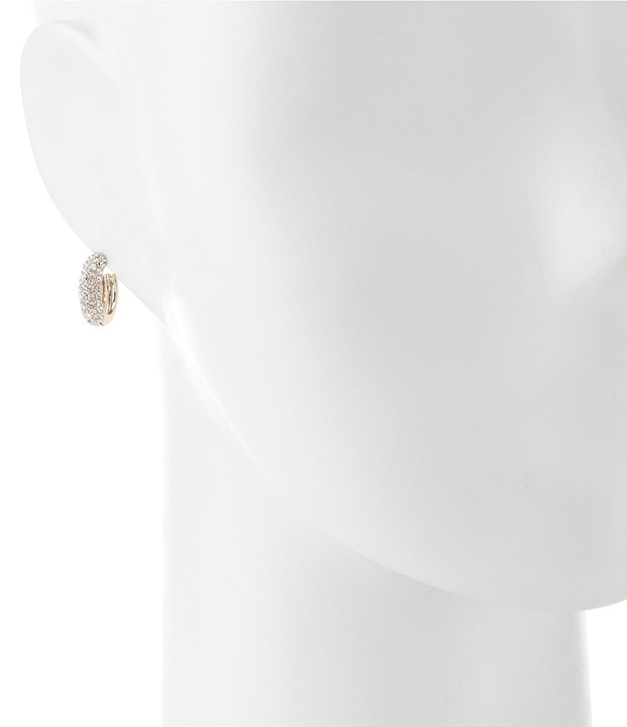 Lauren Ralph Lauren Pave Huggie Earrings