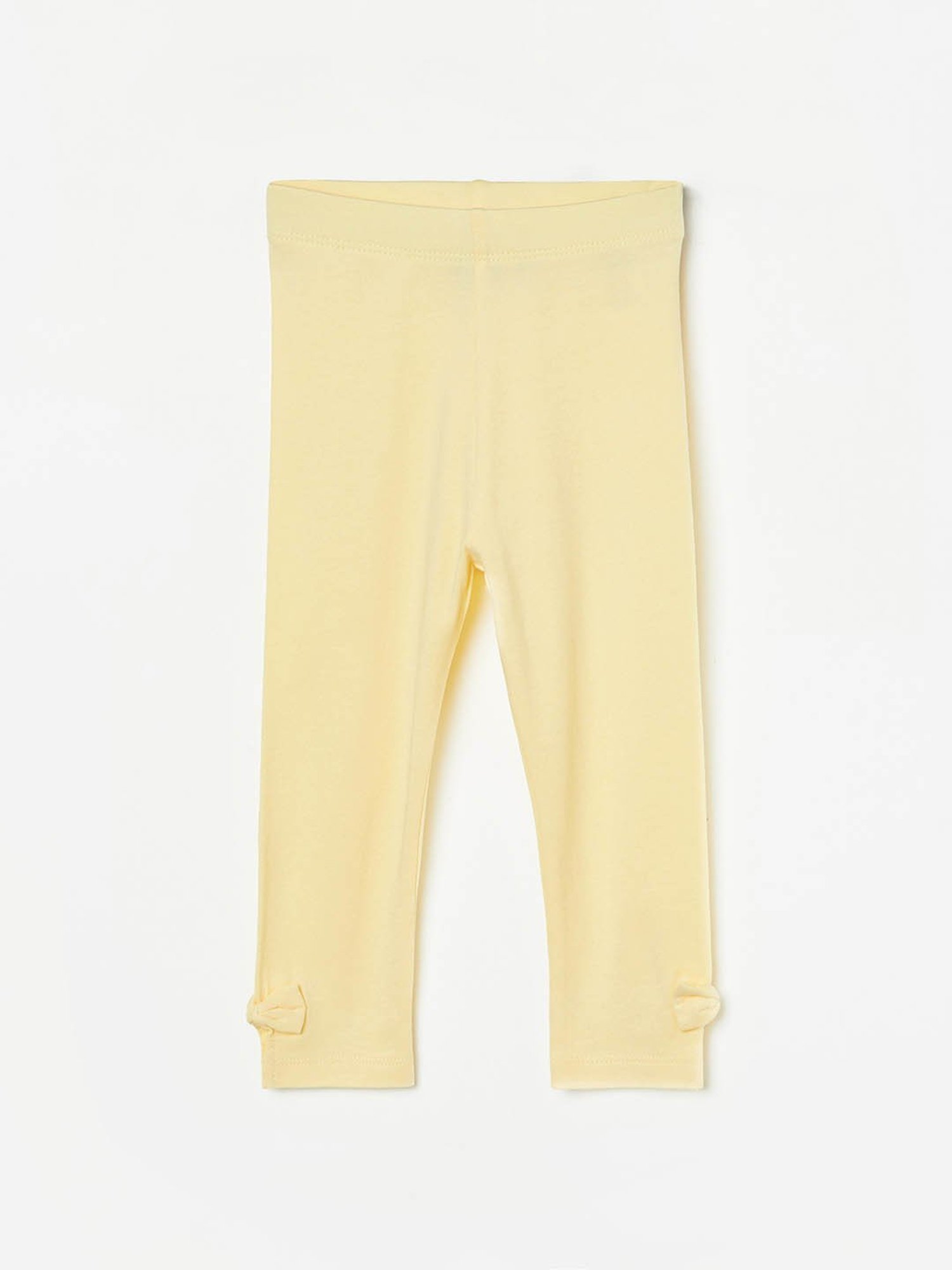 Juniors by Lifestyle Kids Yellow Solid Leggings