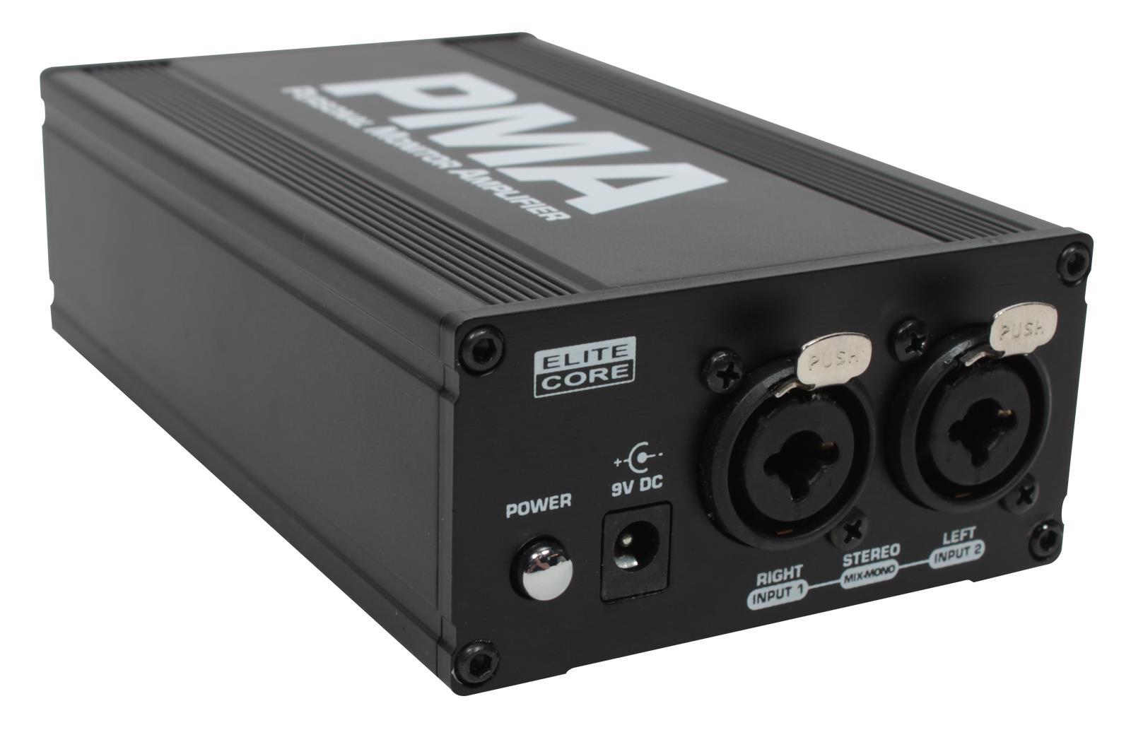 Elite Core PMA Personal Monitor Amplifier Deluxe Station Pack w/ EU-5X Earphones