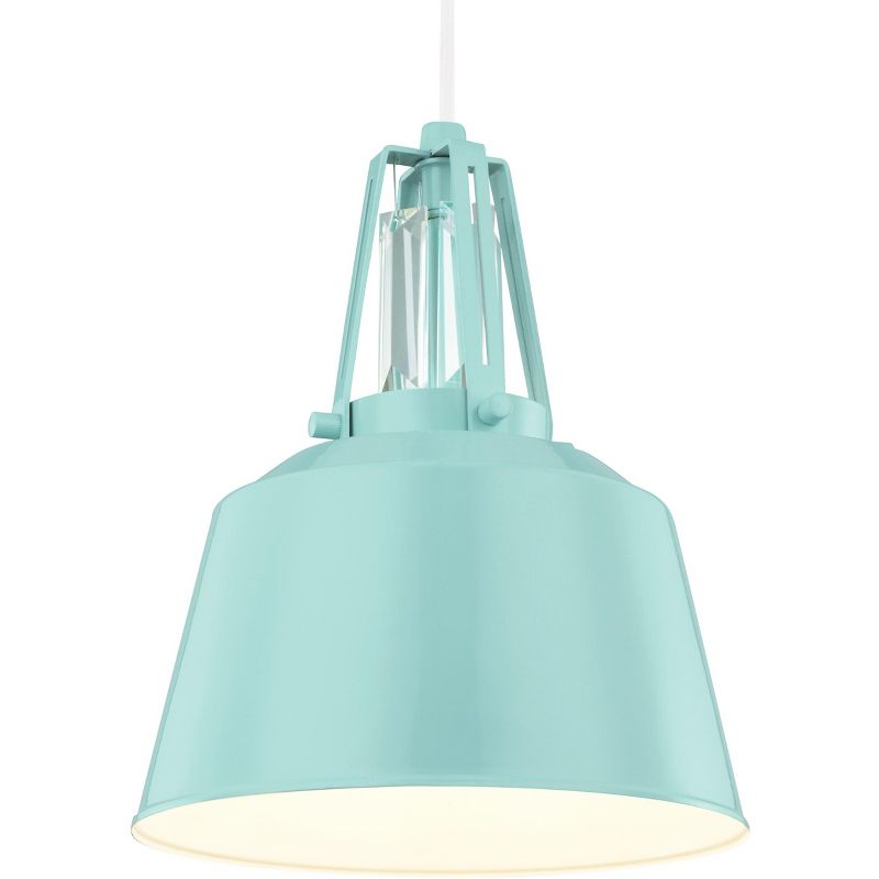 Generation Lighting Freemont 1 light Hi Gloss Blue Pendant P1305SHBL