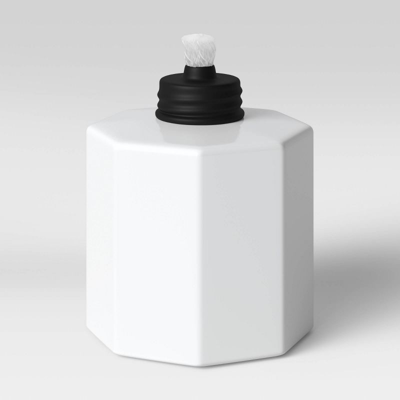 Succulent Glass Tabletop Outdoor Torch - TIKI