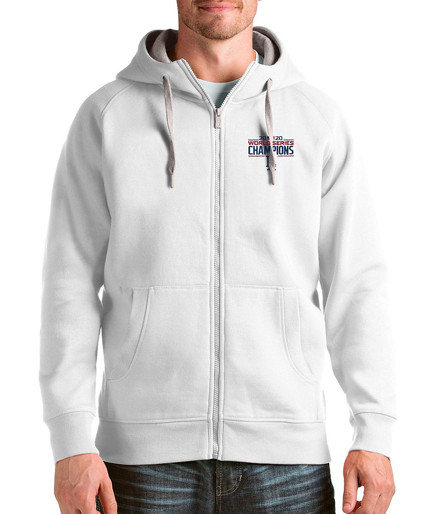 Antigua Los Angeles Dodgers 2020 MLB World Series Champions Victory Full-Zip Hoodie