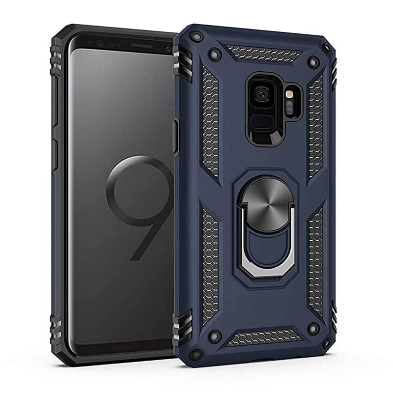 Samsung Galaxy S9 Case Military Grade 15ft Drop Tested Protective Case | Kickstand | Compatible with Galaxy S9 Royal Blue