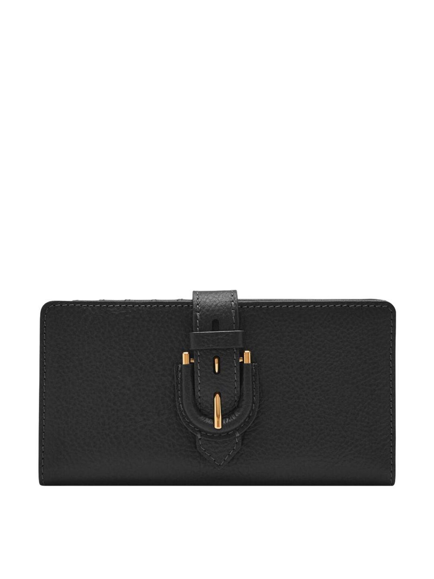 Fossil Black Solid Bi-Fold Wallet
