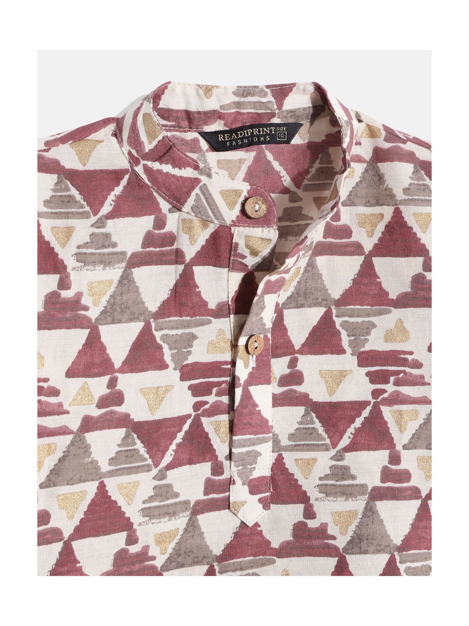 READIPRINT FASHIONS Kids Multicolor Printed Full Sleeves kurta with Dhoti