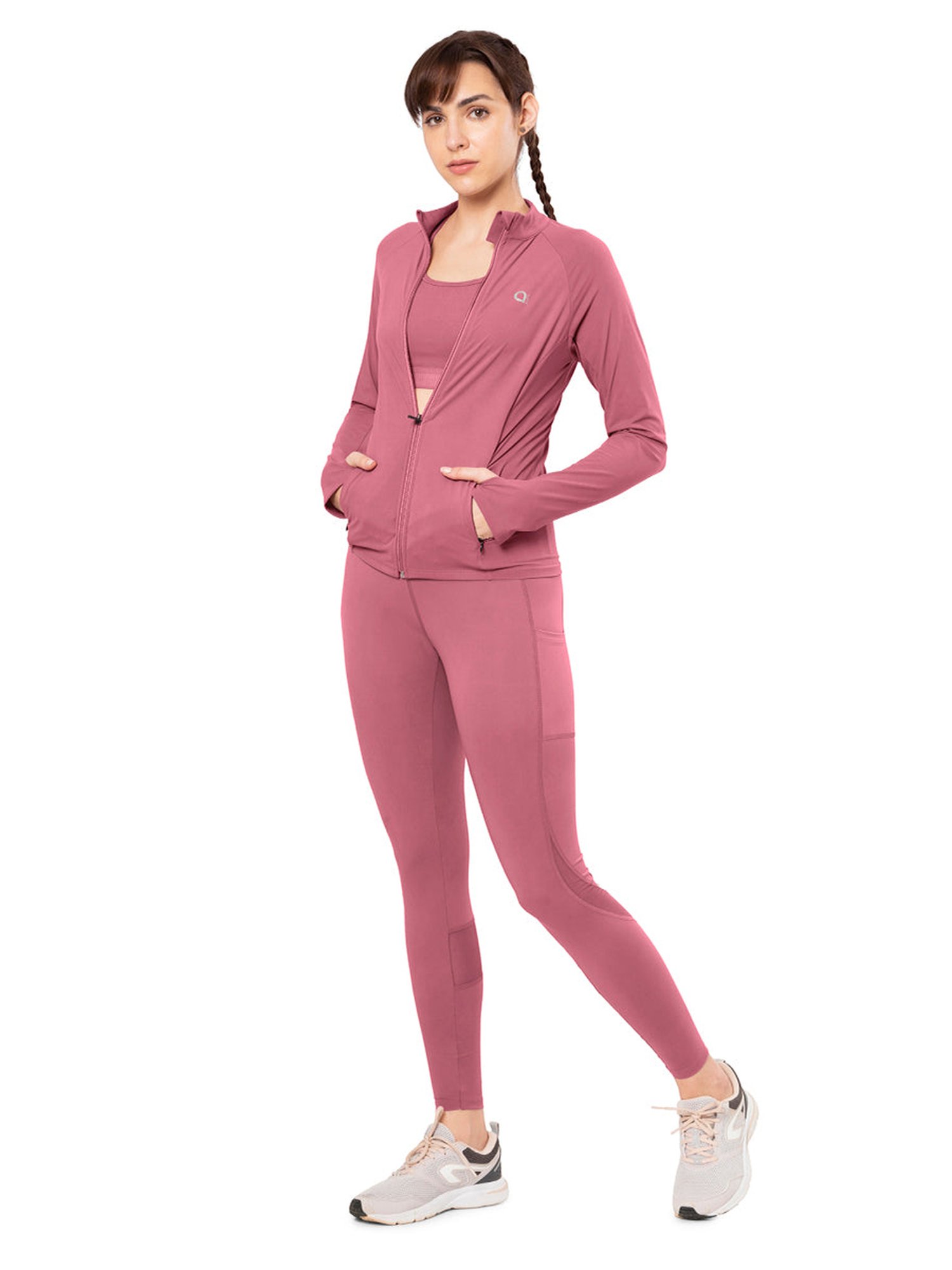 Amante Purple Slim Fit Sports Jacket