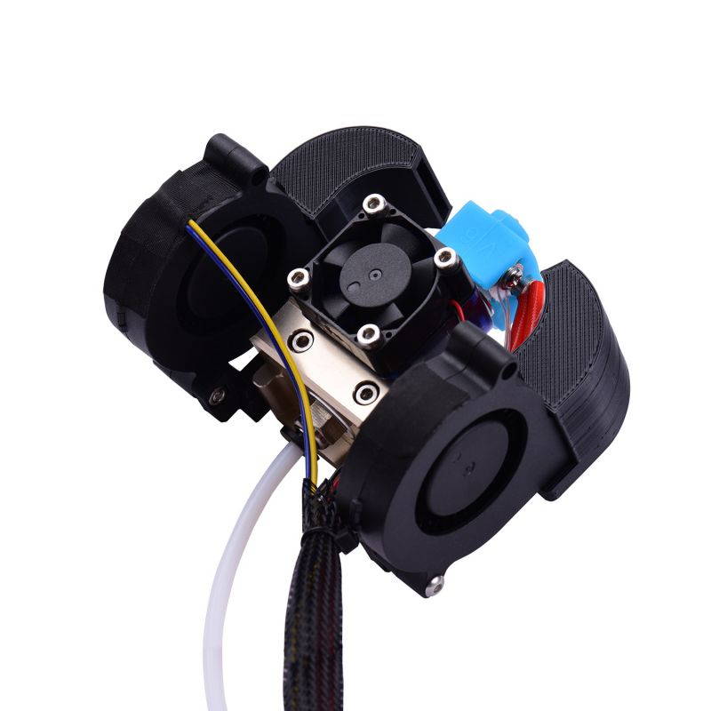 Aibecy Ender Full Assembled Extruder Hotend Kit with Aluminum Heating Block 0.4mm Nozzle Cooling Fan 24V Compatible with Creality Ender-3/Ender-3 Pro 3D Printer