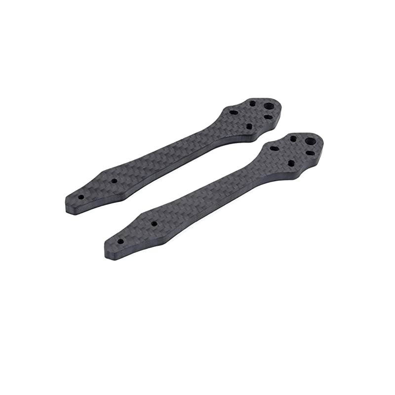 3K Full Carbon Fiber 5.5mm Thickness Replacement Spare Arm for 5inch 225mm FPV Racing Drone Quadcopter(2 Pcs)