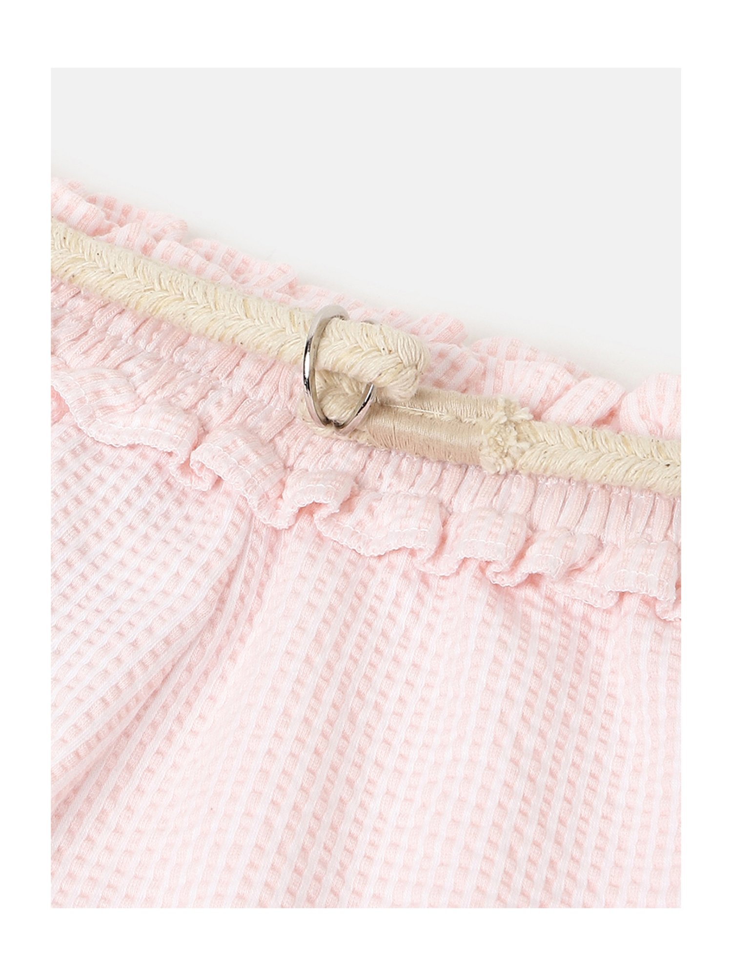 United Colors of Benetton Kids Pink Striped Shorts