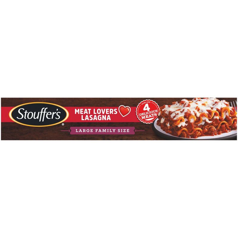 Stouffer's Family Size Meat Lovers Frozen Lasagna - 57oz