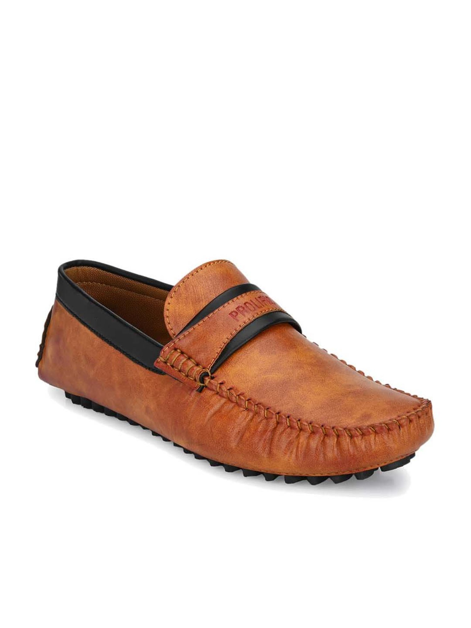Prolific Men's Tan Casual Loafers