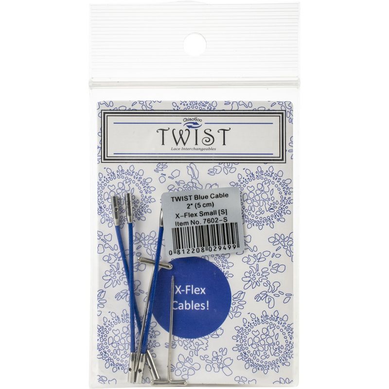 ChiaoGoo TWIST X-Flex Cable Small Diameter 2"-Blue