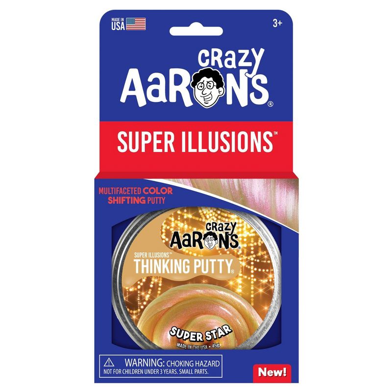Crazy Aaron's Super Star Thinking Putty Tin