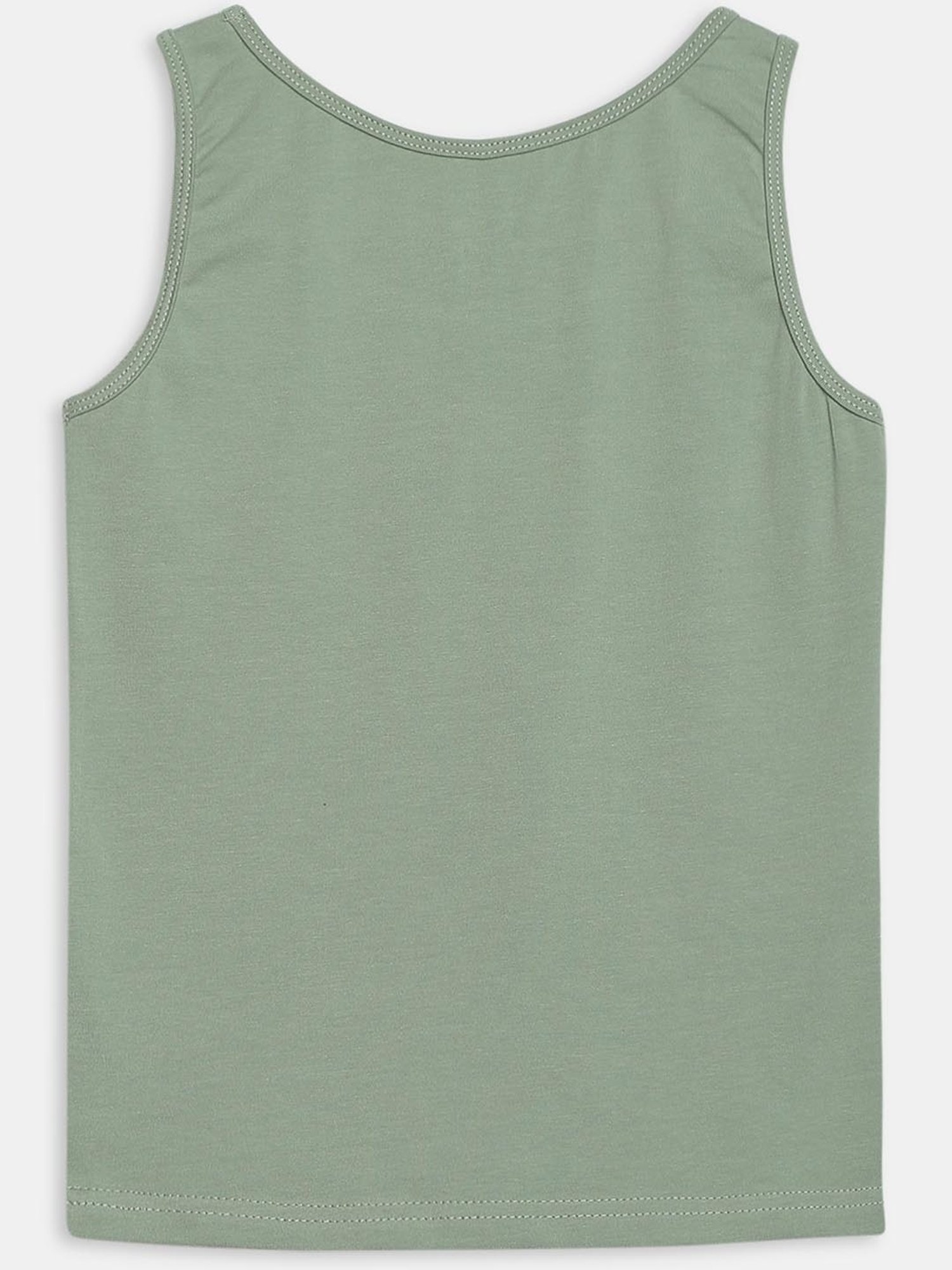 Sillysally Kids Pruple & Green Regular Fit Vest