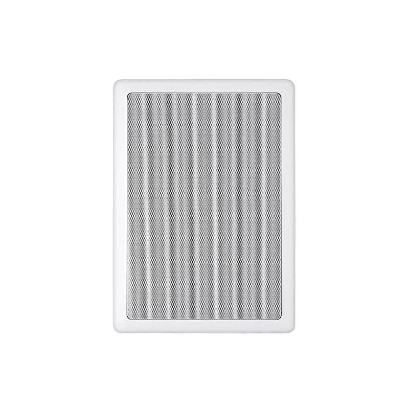 2Way inCeiling Speaker 8 Inch Single with Ribbon Tweeter and Paintable Magnetic Grille Amber Series