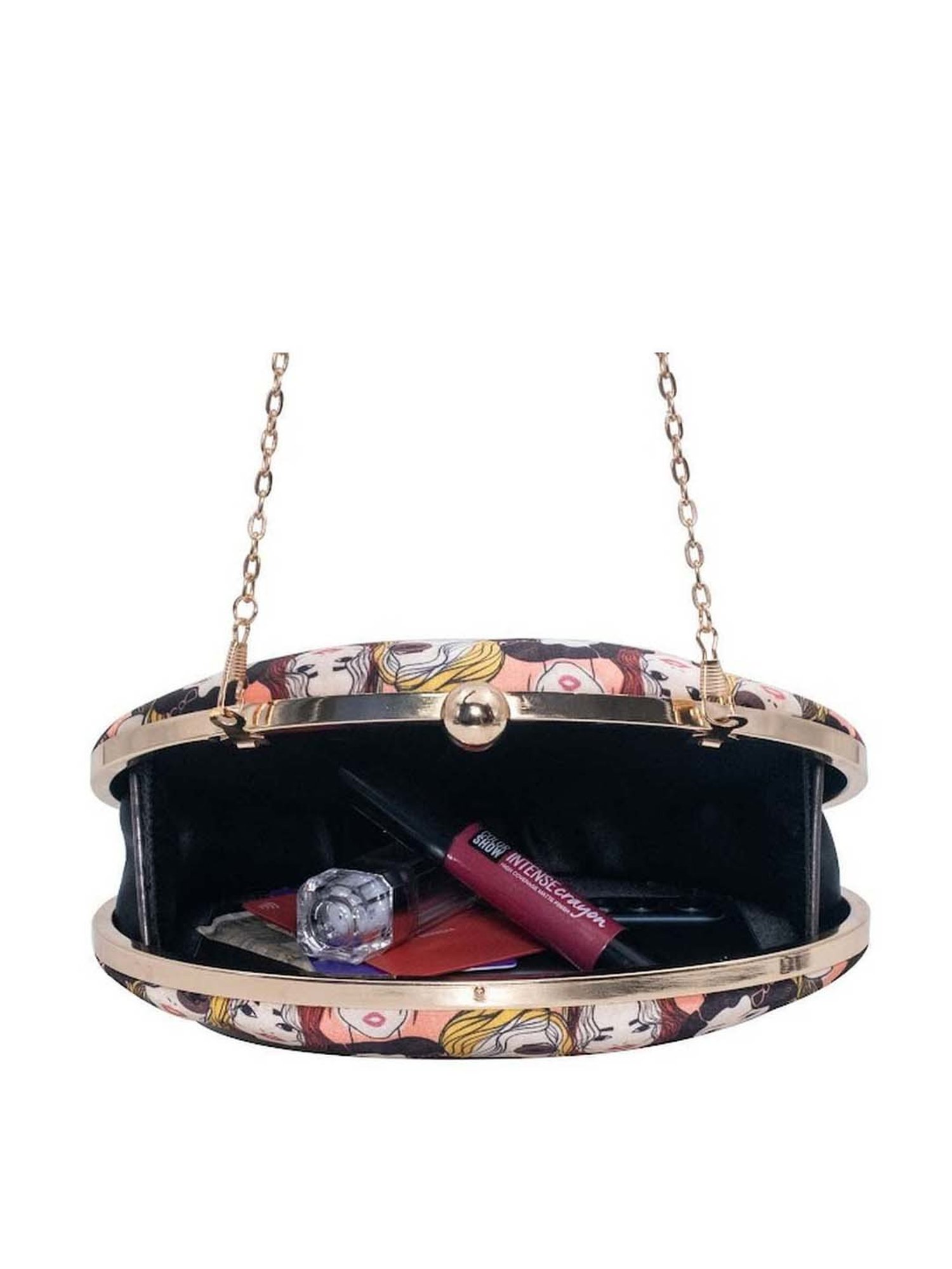 Sugarcrush Multicolor Printed Clutch