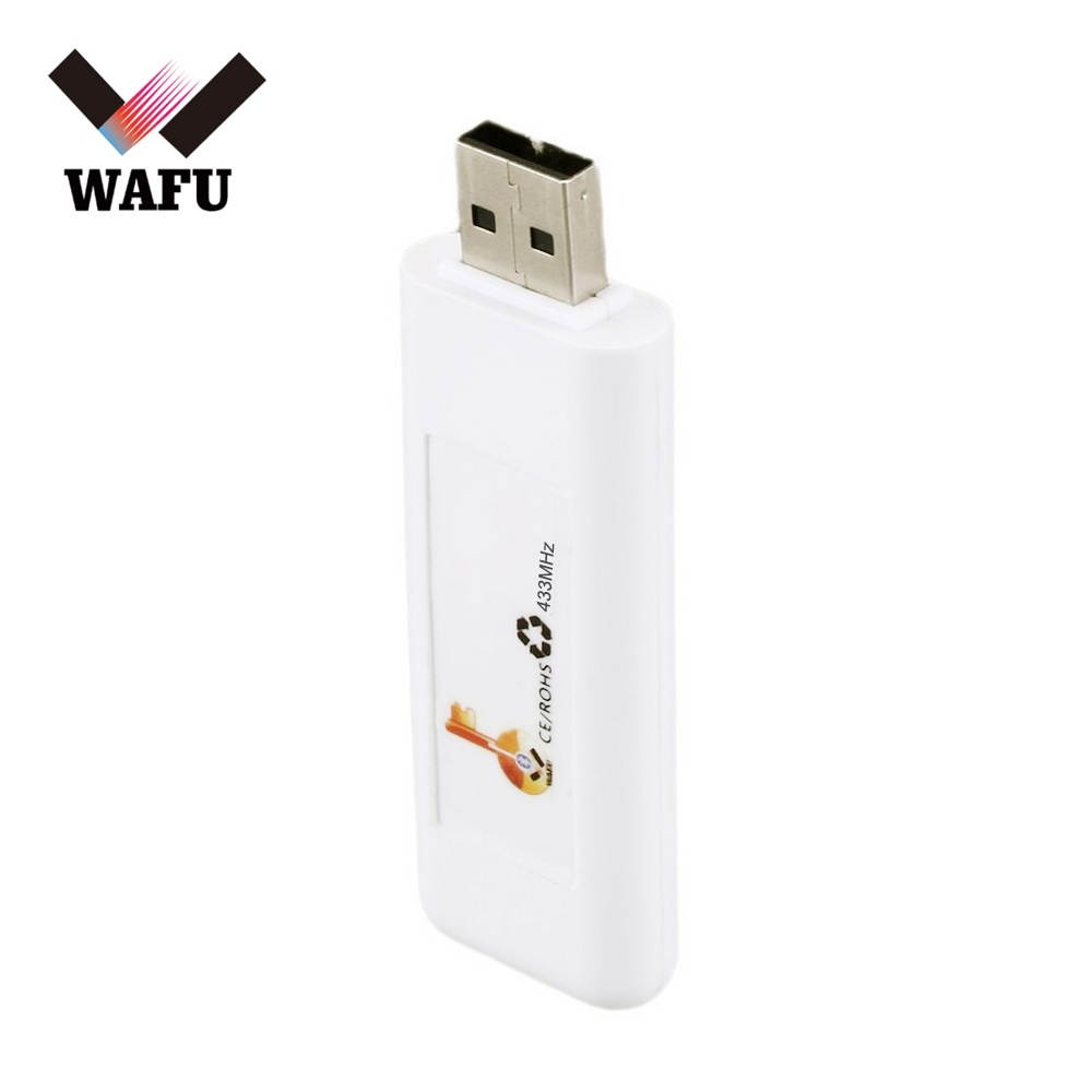 WAFU Smart Lock BT Wireless Adapter 433MHz APP Remote Control for WAFU Wireless Smart Remote Door Lock, Security Invisible Door Lock