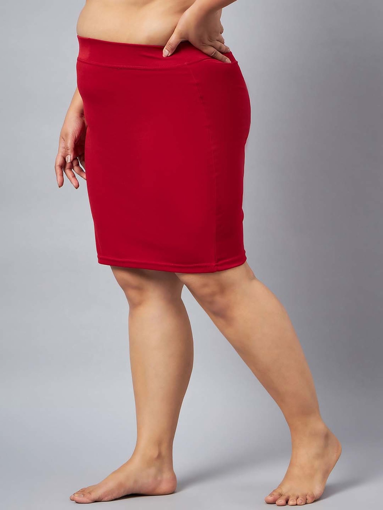 Da Intimo Black Full Coverage Thigh Shaper