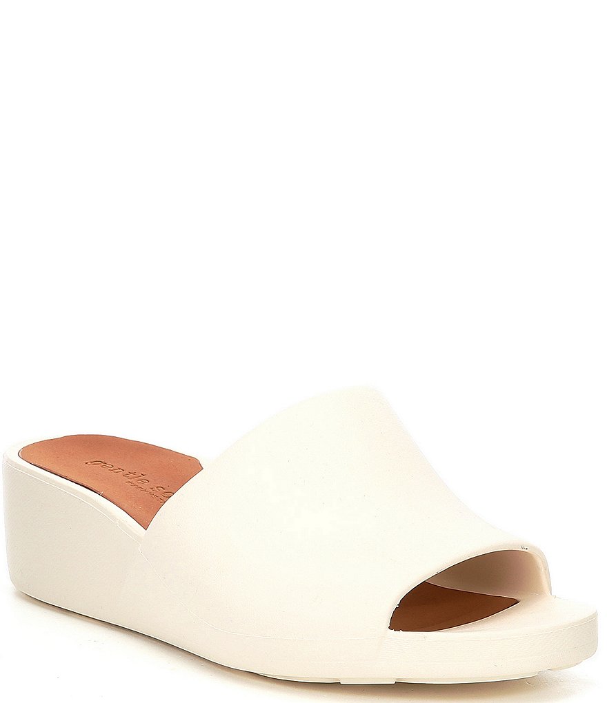 Gentle Souls Giselle EVA Wedge Slide Sandals