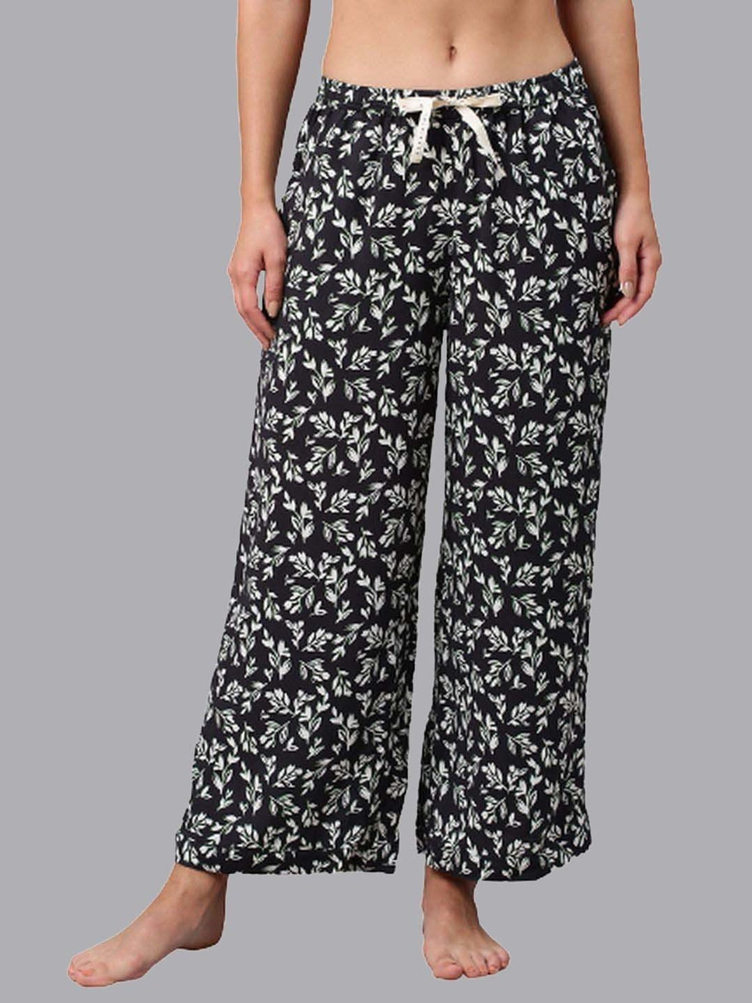Chemistry Grey Floral Print Lounge Pants