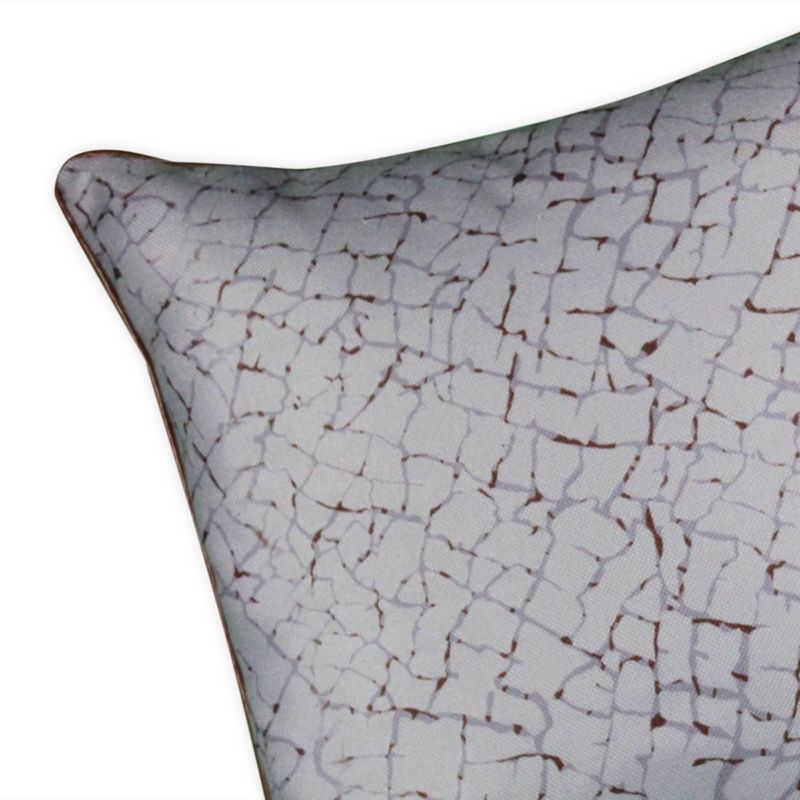 24" Elephant Reversible Square Pillow Blue - Edie@Home