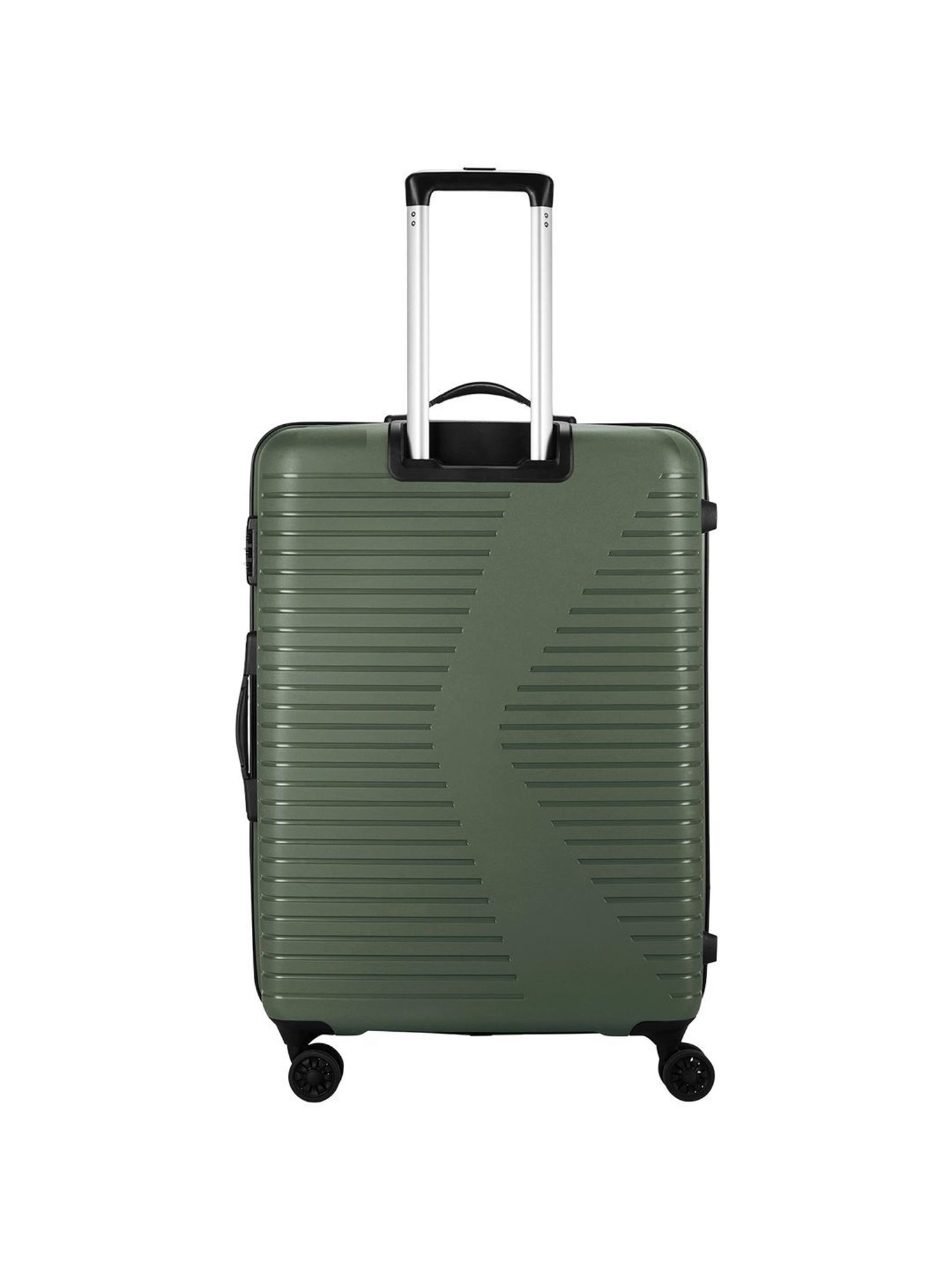Skybags BEAT-PRO Green 8 Wheels Large Hard Cabin Trolley Bag