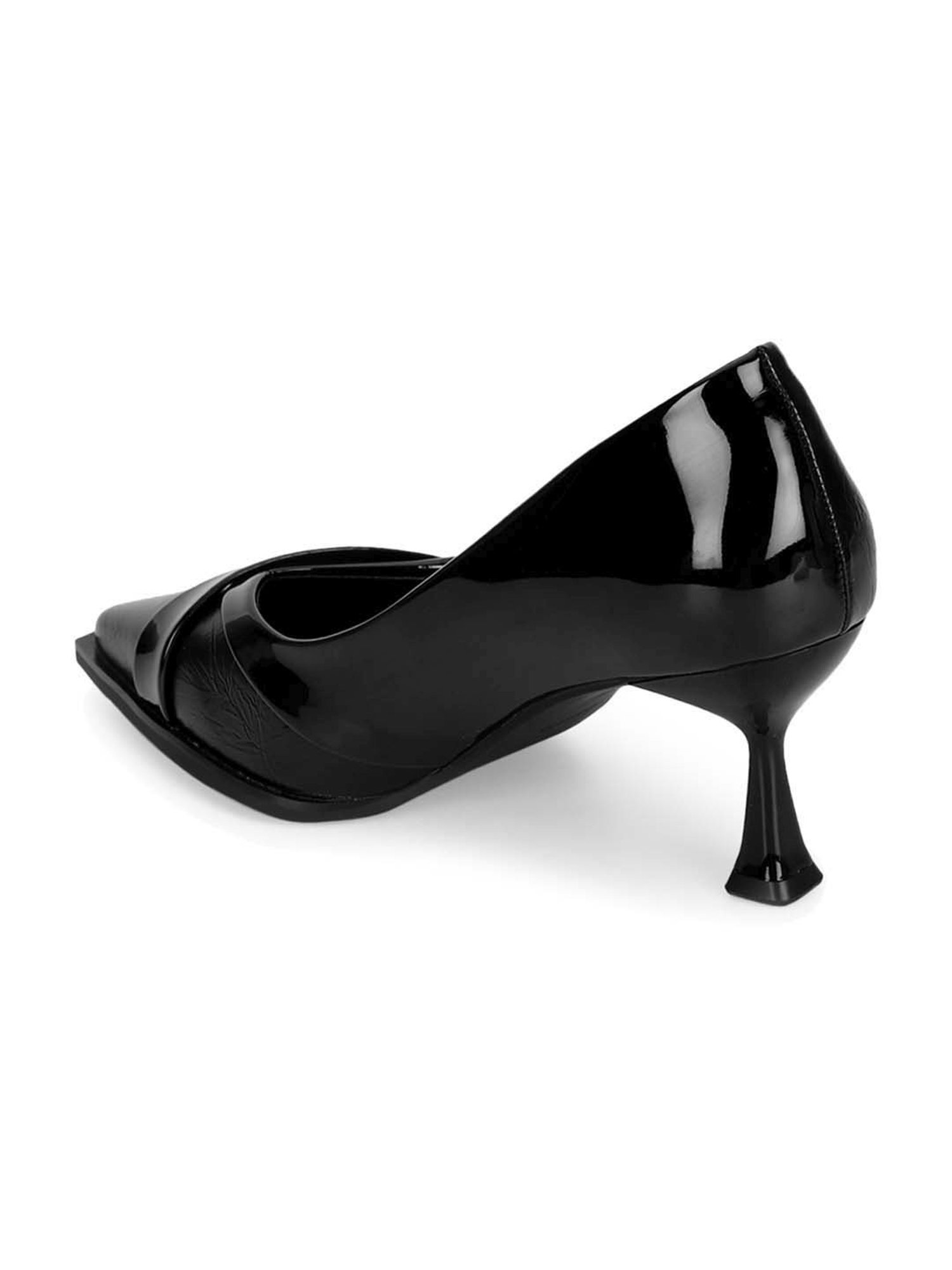 Truffle Collection Women's Black Stiletto Pumps