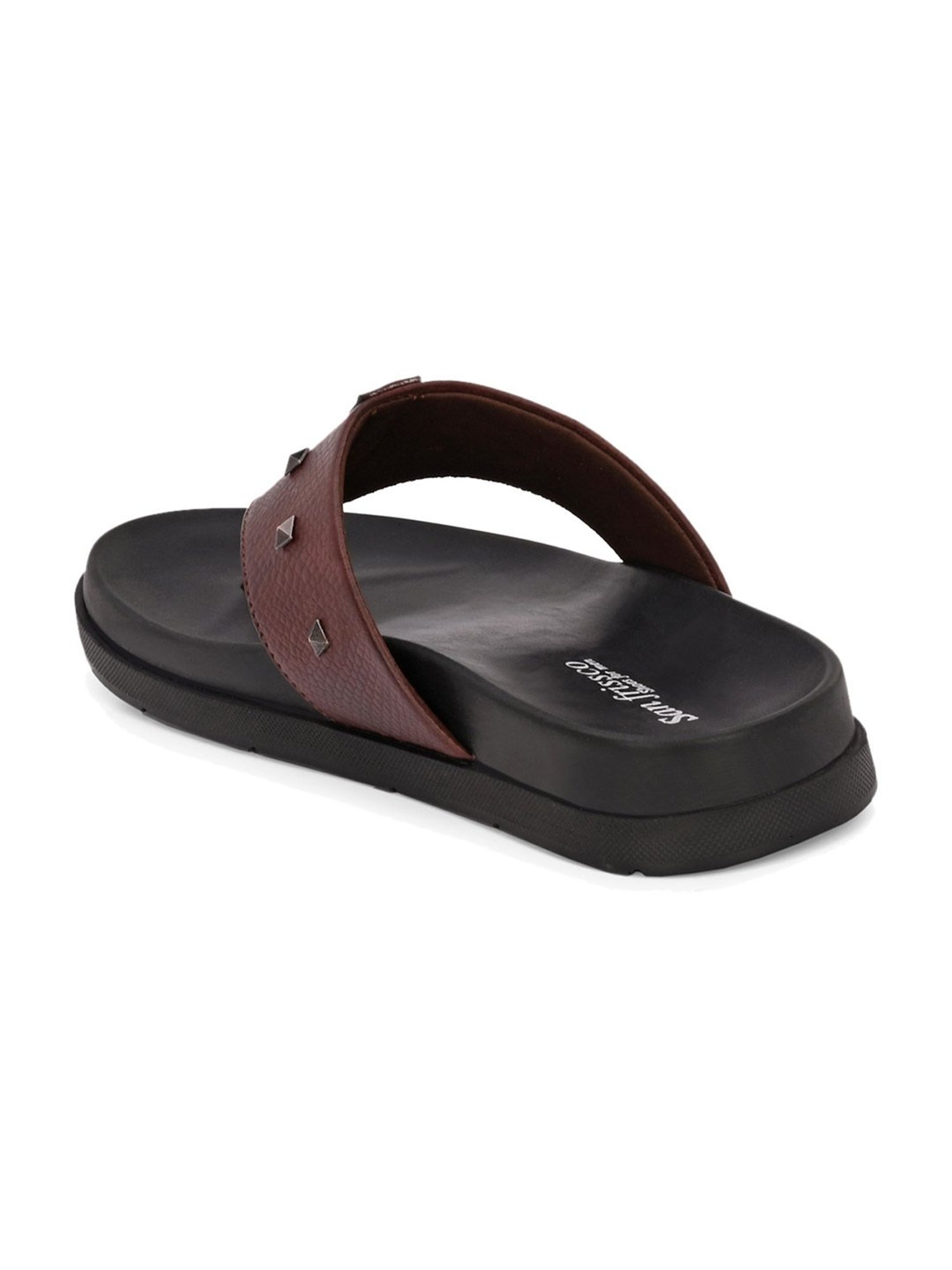 San Frissco Men's Brown Thong Sandals