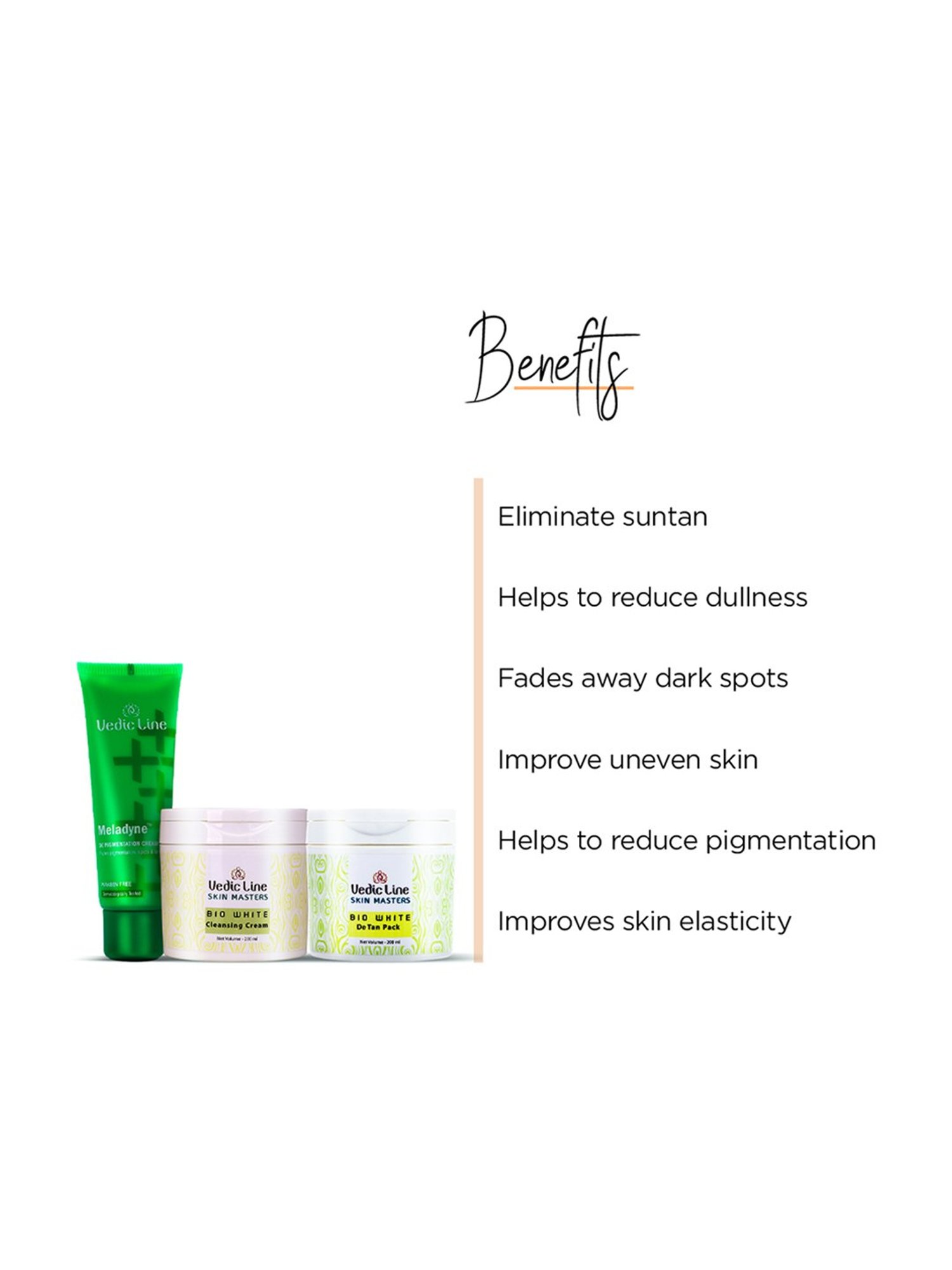 VEDIC LINE Magical De Tan Kit