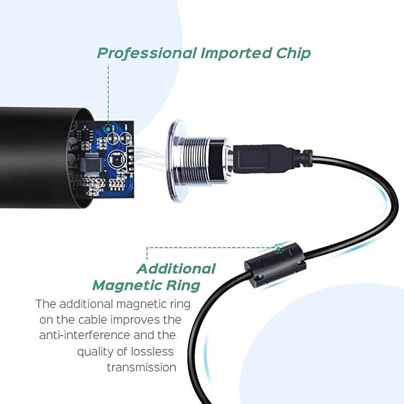 USB Condenser Microphone Kit192Khz24Bit Studio Recording Microphone PC Streaming Cardioid Mic with Professional Sound Chipset Flexible Arm Pop Filter Set for YouTube Video Podcast Game