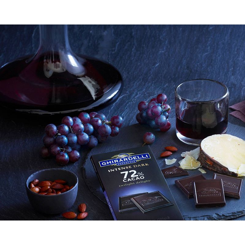 Ghirardelli Intense Dark Twilight Delight 72% Cacao Chocolate Squares - 4.8oz