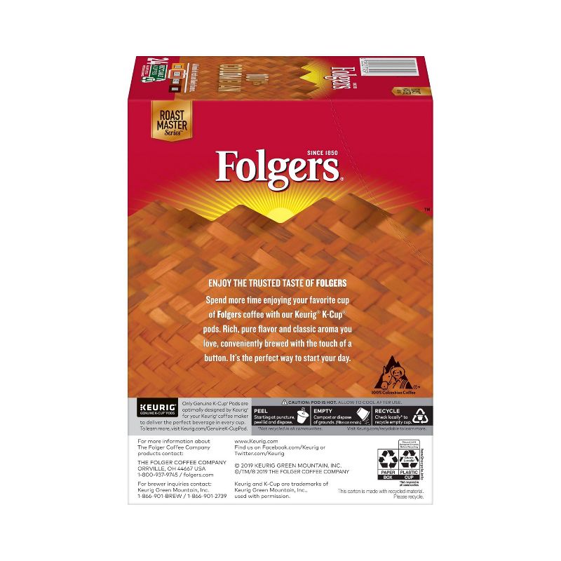 Folgers Colombian Dark Roast Coffee - Keurig  K-Cup Pods - 24ct