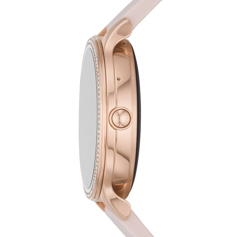 Fossil Gen 5E Smartwatch 42mm - Rose Gold-Tone with Blush Silicone