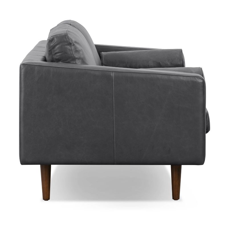 72" Kensington Apartment Sofa Slate Gray - Poly & Bark
