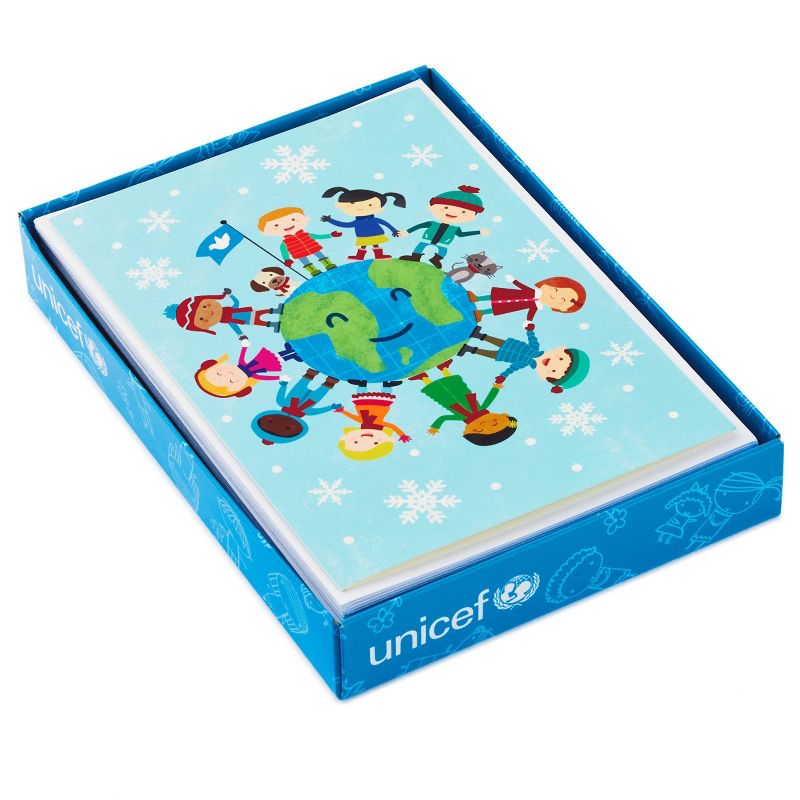10ct Hallmark Unicef Kids Pets with Banner Boxed Cards