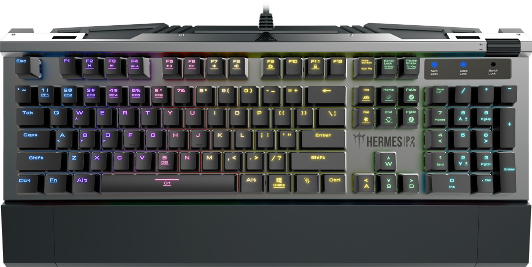 2, 60% Wired/Wireless Mechanical Keyboard (Kailh Box Brown Switch/White Case) - Full Keys Programmable - True RGB Backlit - Tap Arrow Keys - Double Shot PBT Keycaps - NKRO - 1900mAh Battery