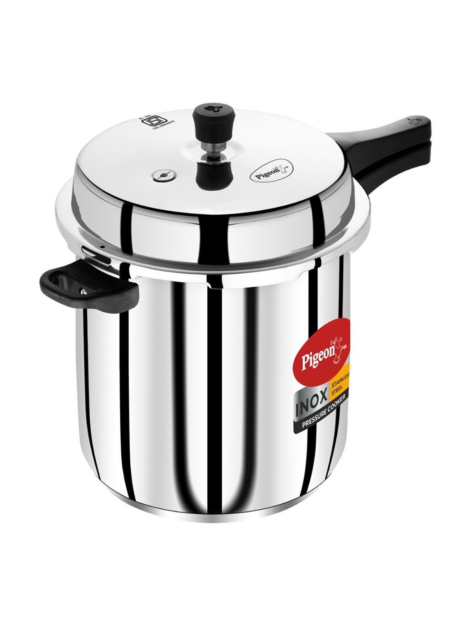 Pigeon Silver Stainless steel Pressure Cooker (10 L)