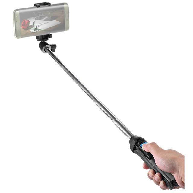 Bower Multi-Pod 6-in-1 Tripod Selfie Stick with Remote Shutter #BSP-SLFEKIT1BL