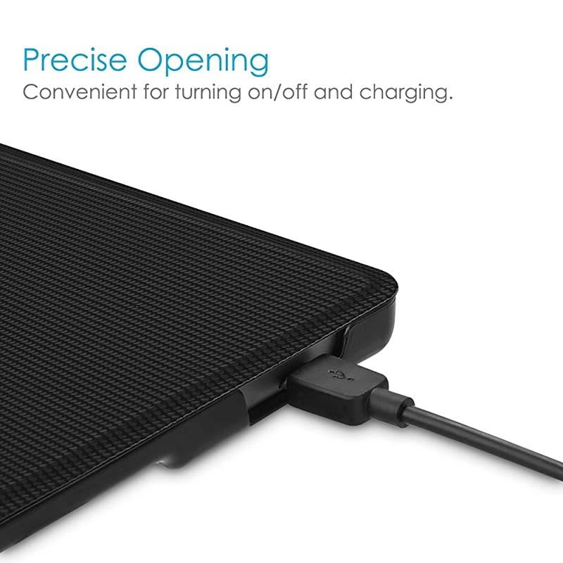 Slim Case for Kindle Oasis (Previous 9th Gen, 2017 Release) - [Sleek Shield Series] Lightweight Cover with Auto Wake/Sleep (Not Fit All-New Kindle Oasis 10th Gen 2019), Dragon Skin Black