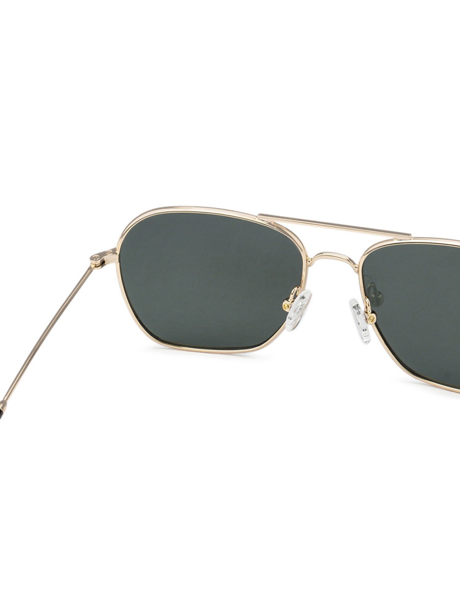 John Jacobs JJ S12808 Green Polarized Square Sunglasses