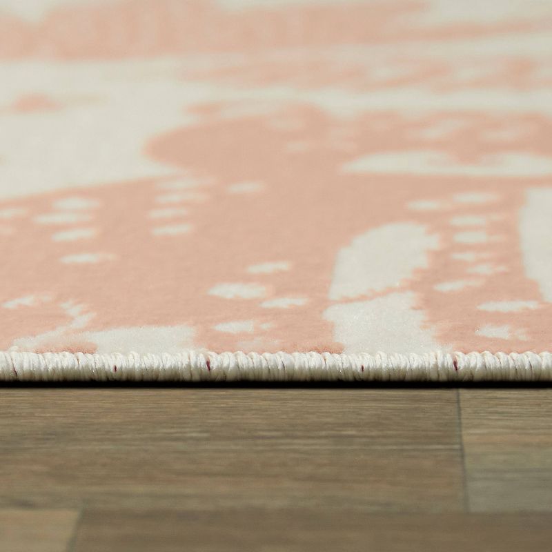 5'2"x7'2" Carmela Rug Blue/Ivory - SoHome