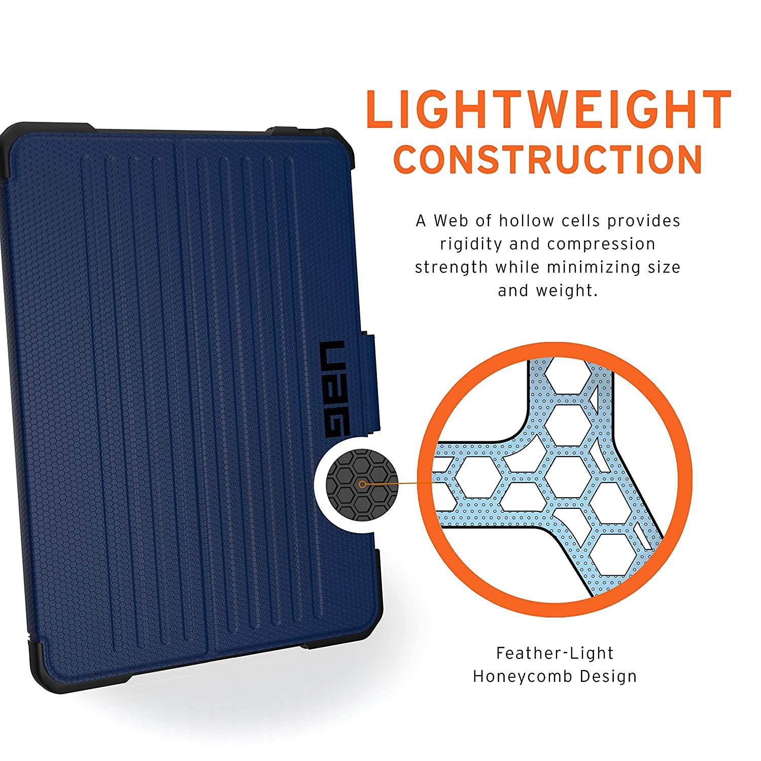 UAG Folio iPad Pro 12.9-inch (4th Gen, 2020) Case Metropolis Cobalt