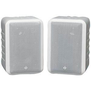 BIC America RtR V44-2 Shielded Indoor/Outdoor Speakers, Pair, Black