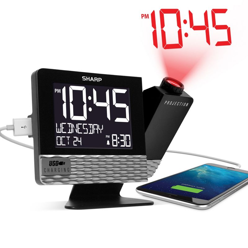 iHome Qi Charging Bluetooth Alarm Clock